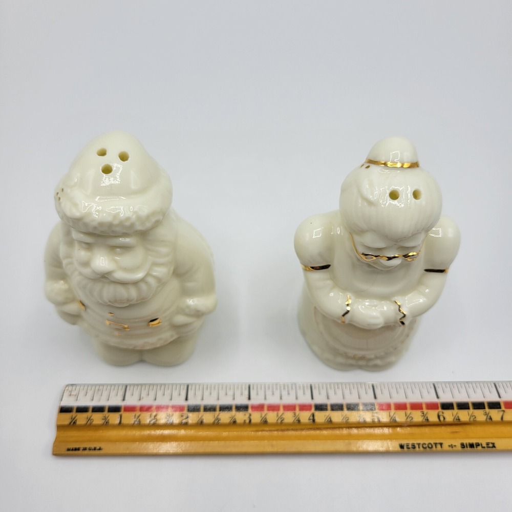 Christmas Salt Pepper Shakers Santa & Mrs Claus Formalities Baum Bros Holiday - Picture 6 of 11